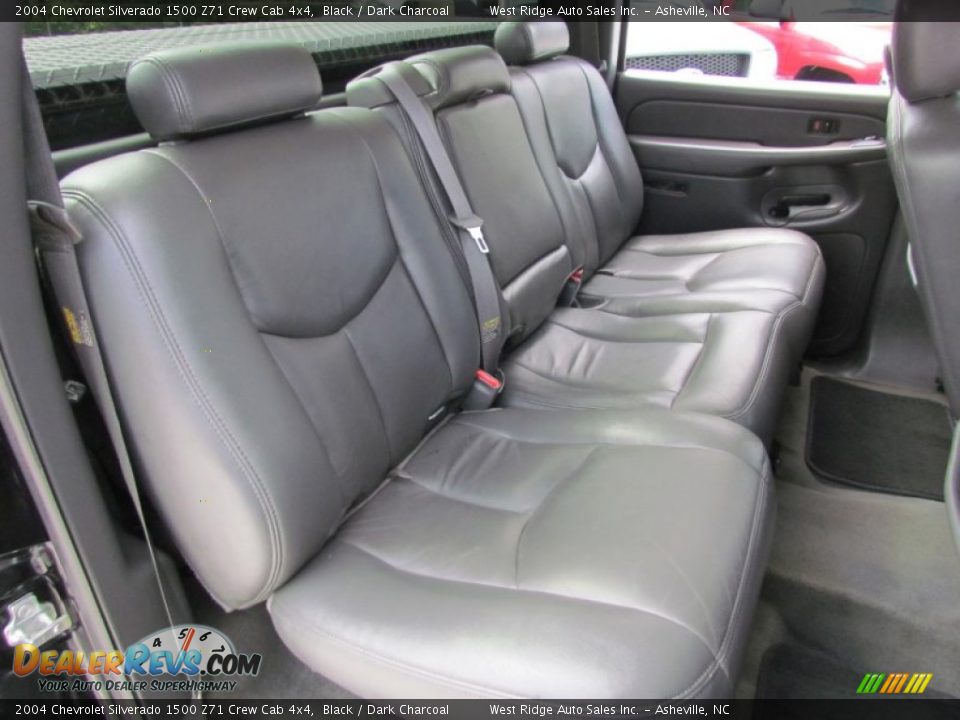 2004 Chevrolet Silverado 1500 Z71 Crew Cab 4x4 Black / Dark Charcoal Photo #16