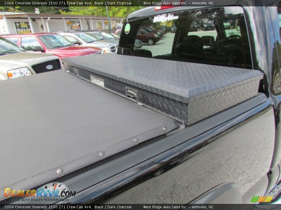 2004 Chevrolet Silverado 1500 Z71 Crew Cab 4x4 Black / Dark Charcoal Photo #18
