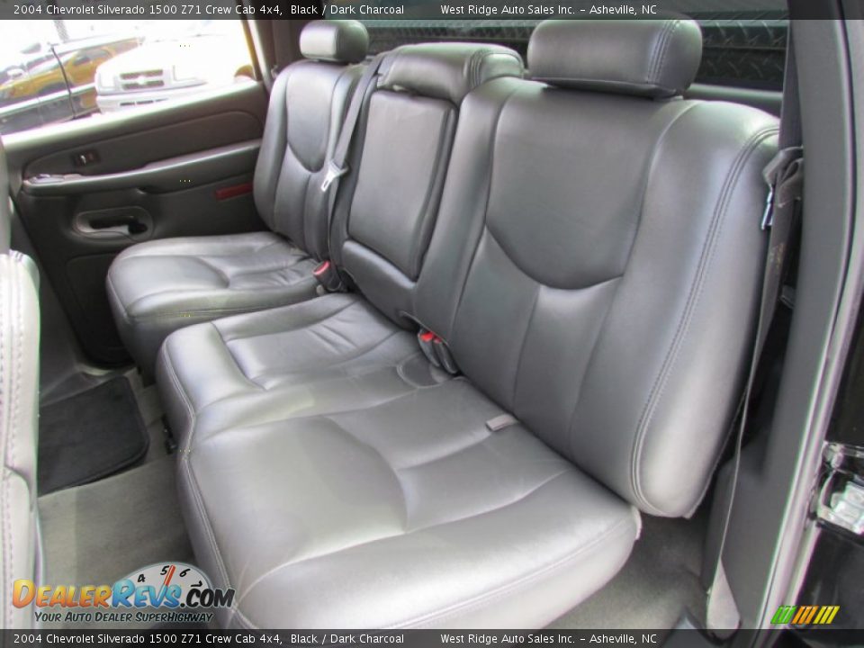 2004 Chevrolet Silverado 1500 Z71 Crew Cab 4x4 Black / Dark Charcoal Photo #19