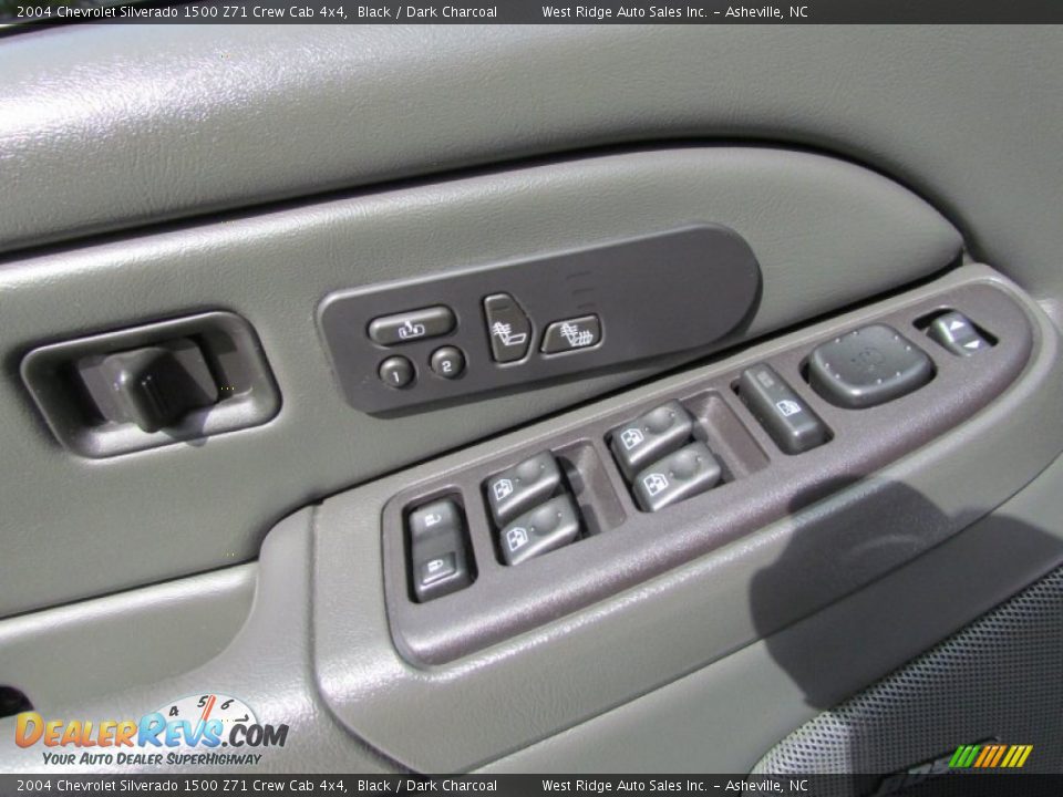 2004 Chevrolet Silverado 1500 Z71 Crew Cab 4x4 Black / Dark Charcoal Photo #21