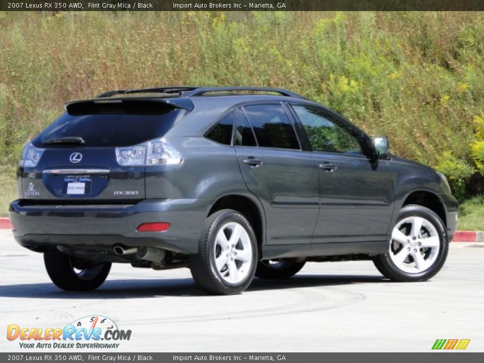 2007 Lexus RX 350 AWD Flint Gray Mica / Black Photo #3