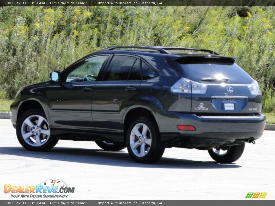 2007 Lexus RX 350 AWD Flint Gray Mica / Black Photo #4