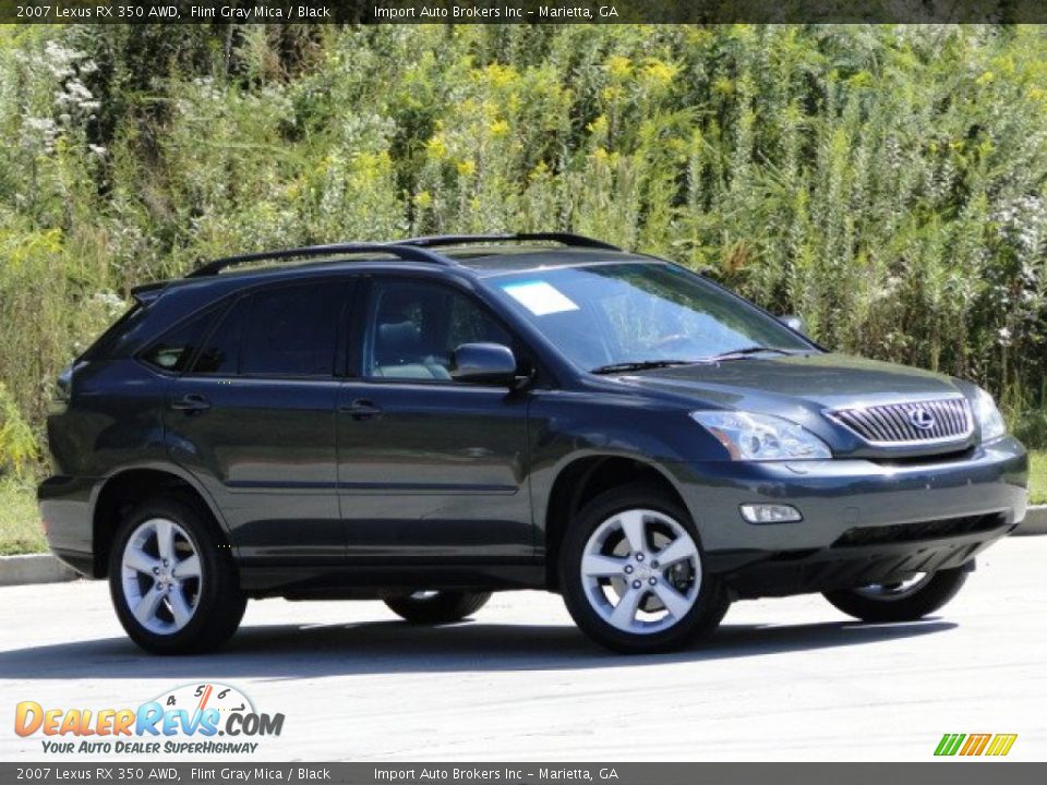 2007 Lexus RX 350 AWD Flint Gray Mica / Black Photo #5