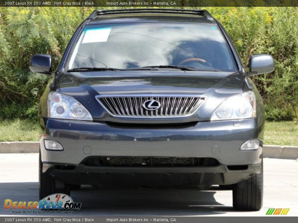 2007 Lexus RX 350 AWD Flint Gray Mica / Black Photo #7