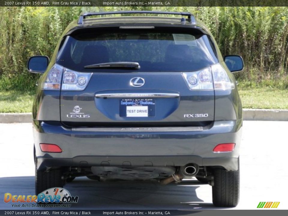 2007 Lexus RX 350 AWD Flint Gray Mica / Black Photo #8