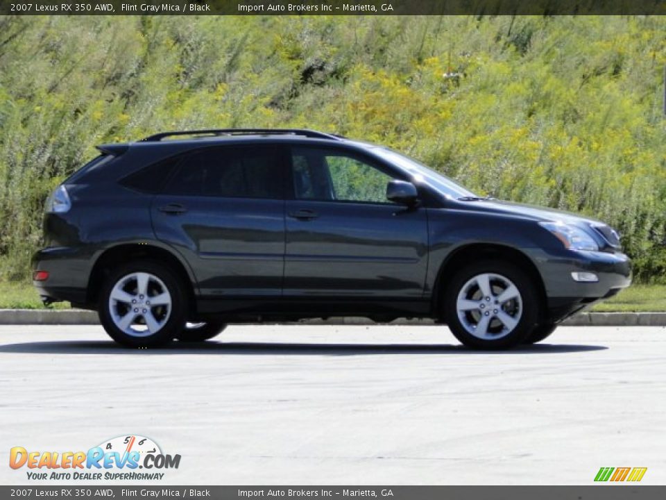 2007 Lexus RX 350 AWD Flint Gray Mica / Black Photo #10