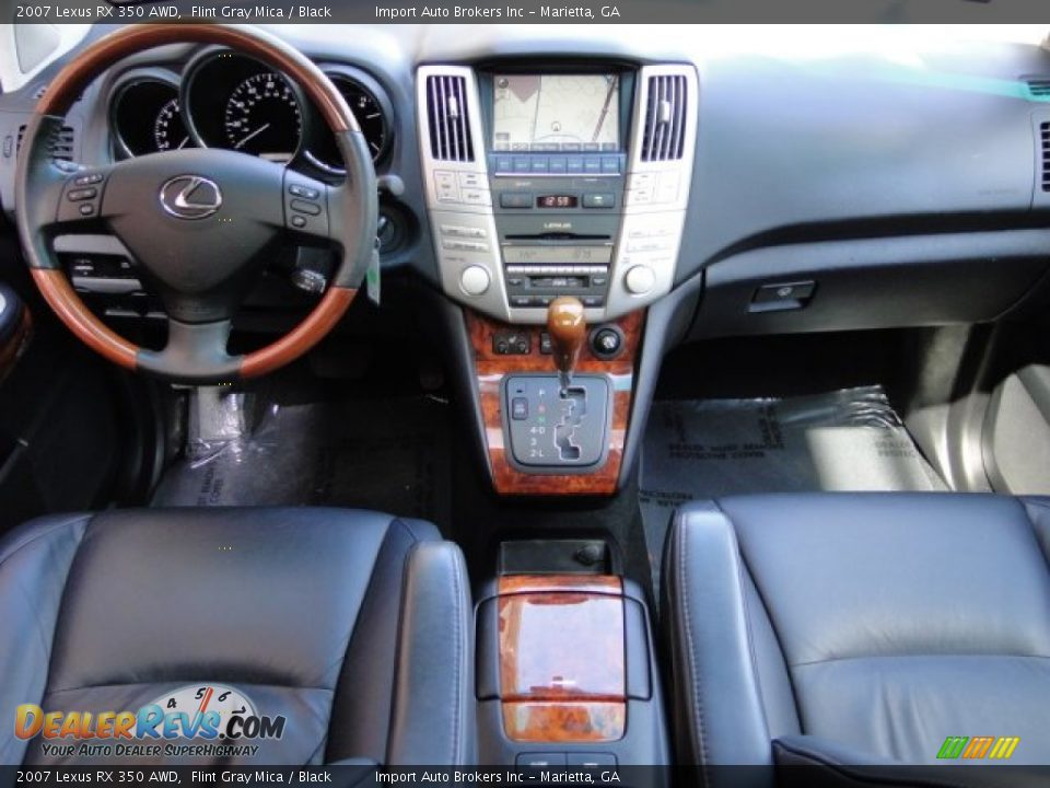 2007 Lexus RX 350 AWD Flint Gray Mica / Black Photo #11