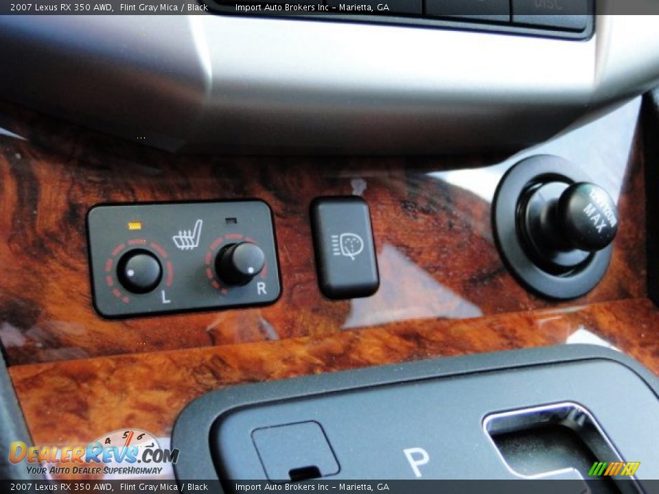 2007 Lexus RX 350 AWD Flint Gray Mica / Black Photo #16