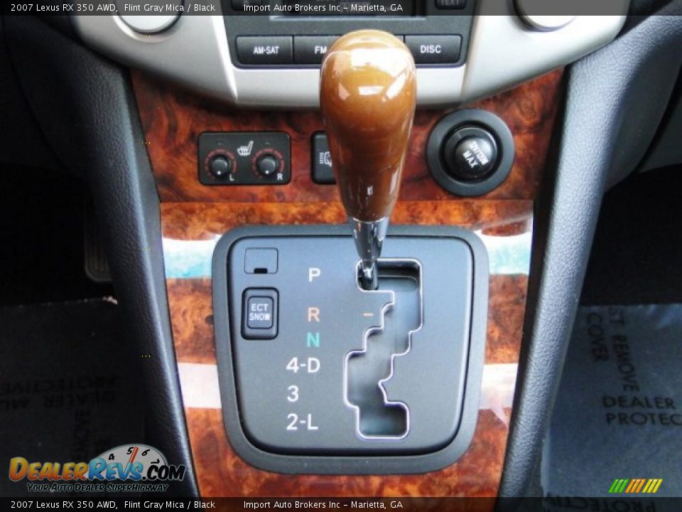 2007 Lexus RX 350 AWD Flint Gray Mica / Black Photo #17