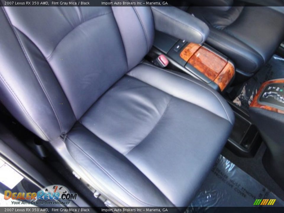 2007 Lexus RX 350 AWD Flint Gray Mica / Black Photo #21