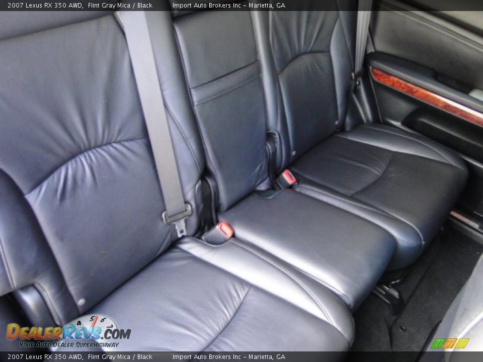 2007 Lexus RX 350 AWD Flint Gray Mica / Black Photo #22