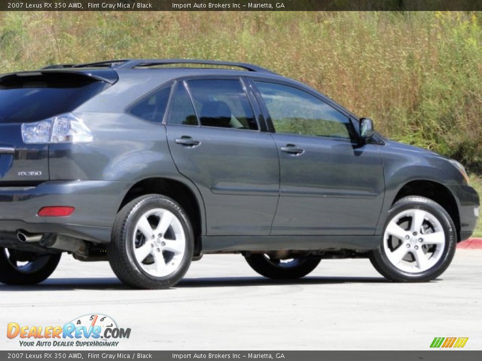 2007 Lexus RX 350 AWD Flint Gray Mica / Black Photo #24