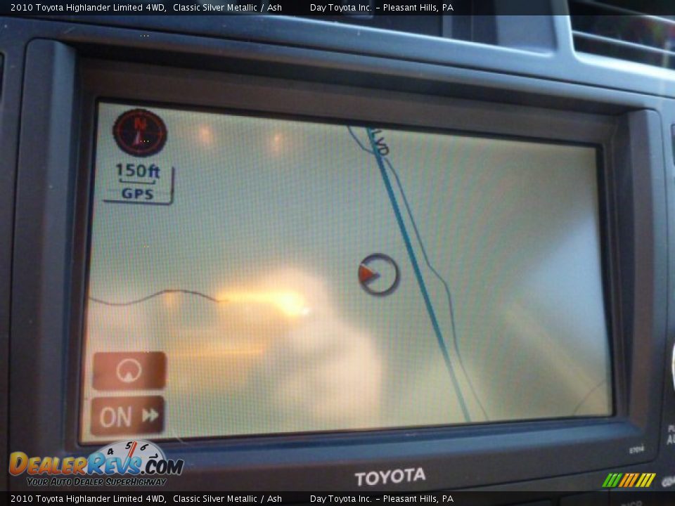 2010 Toyota Highlander Limited 4WD Classic Silver Metallic / Ash Photo #16