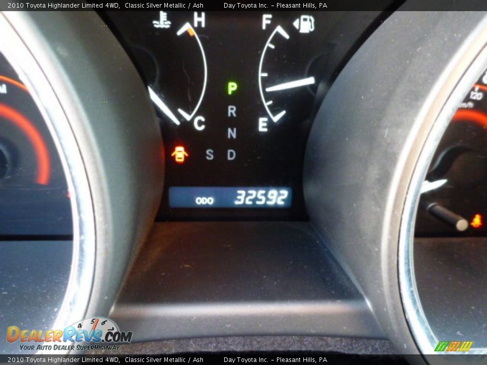 2010 Toyota Highlander Limited 4WD Classic Silver Metallic / Ash Photo #19