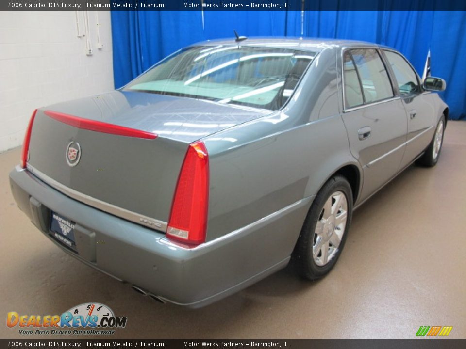 2006 Cadillac DTS Luxury Titanium Metallic / Titanium Photo #9