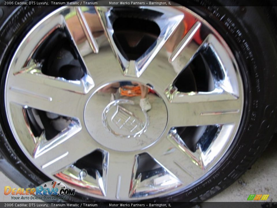2006 Cadillac DTS Luxury Titanium Metallic / Titanium Photo #12