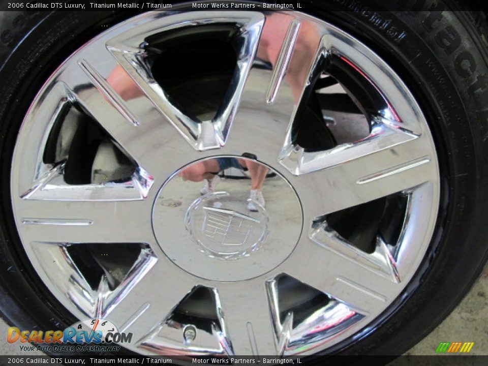 2006 Cadillac DTS Luxury Titanium Metallic / Titanium Photo #13