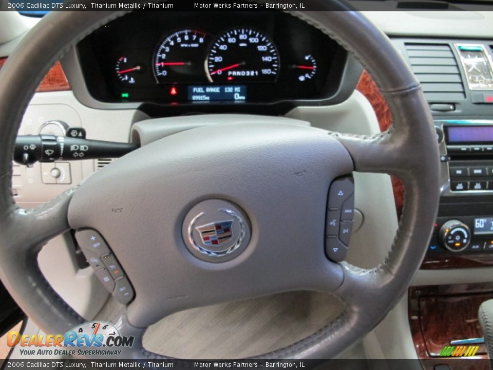 2006 Cadillac DTS Luxury Titanium Metallic / Titanium Photo #33