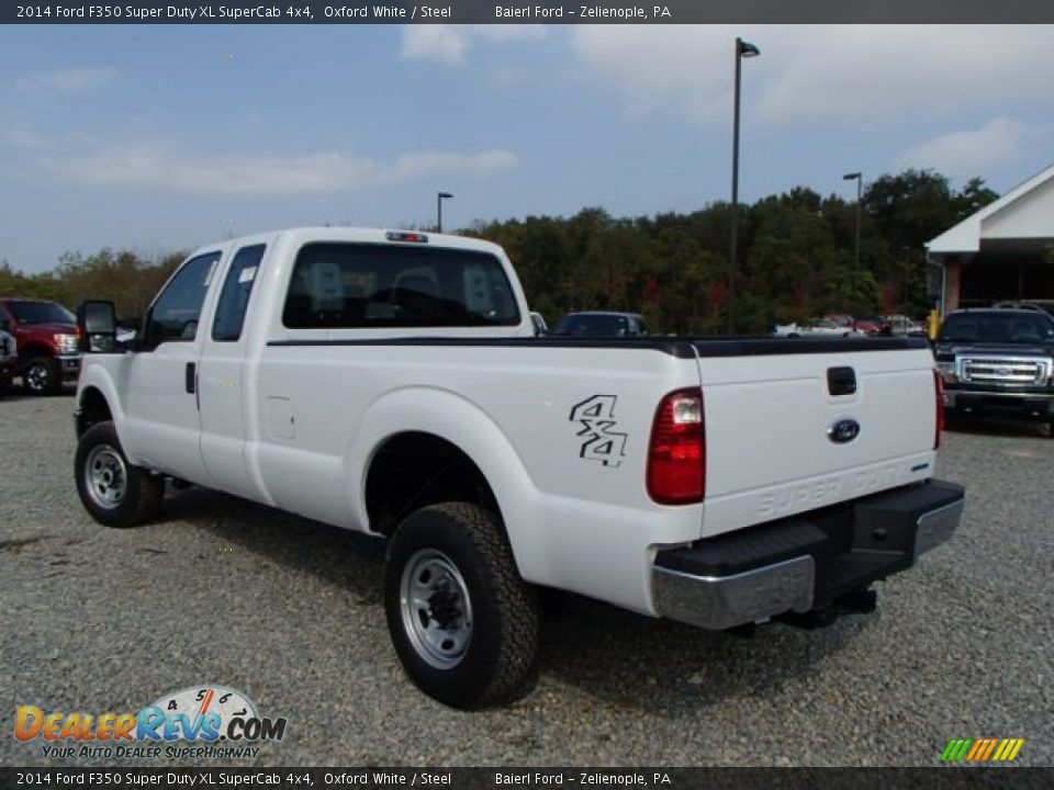 Oxford White 2014 Ford F350 Super Duty XL SuperCab 4x4 Photo #6
