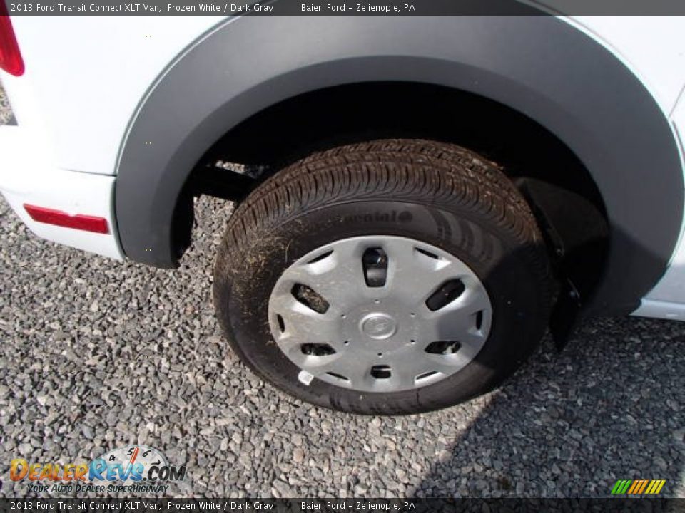 2013 Ford Transit Connect XLT Van Frozen White / Dark Gray Photo #9
