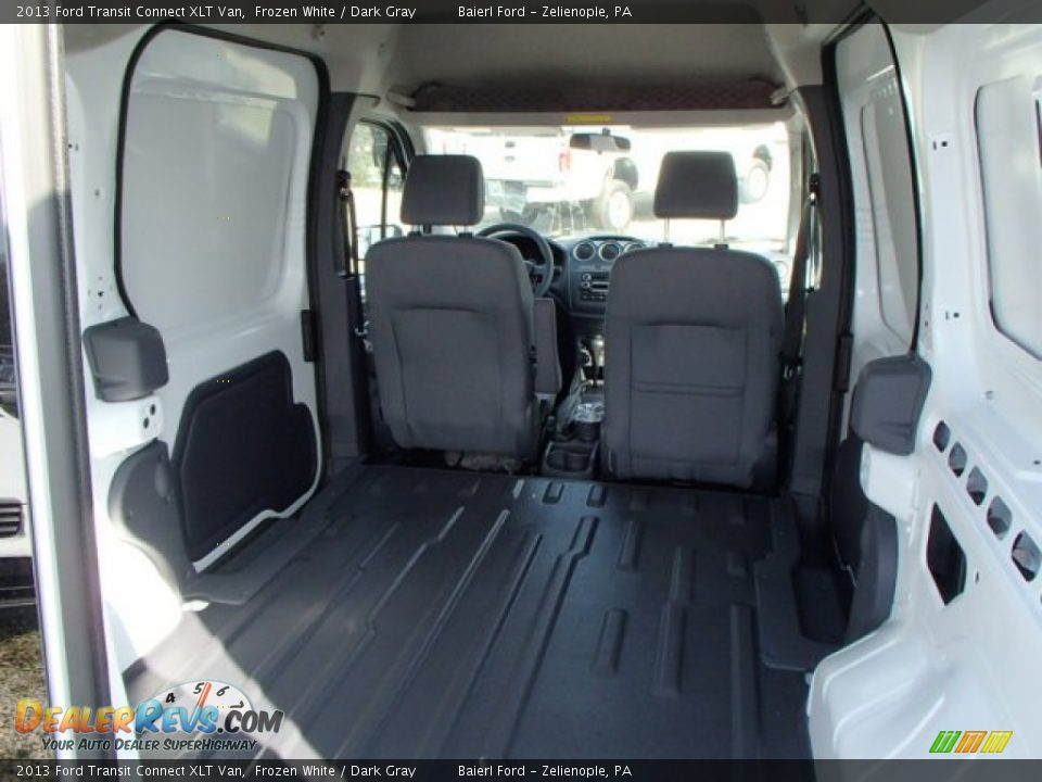 2013 Ford Transit Connect XLT Van Frozen White / Dark Gray Photo #10