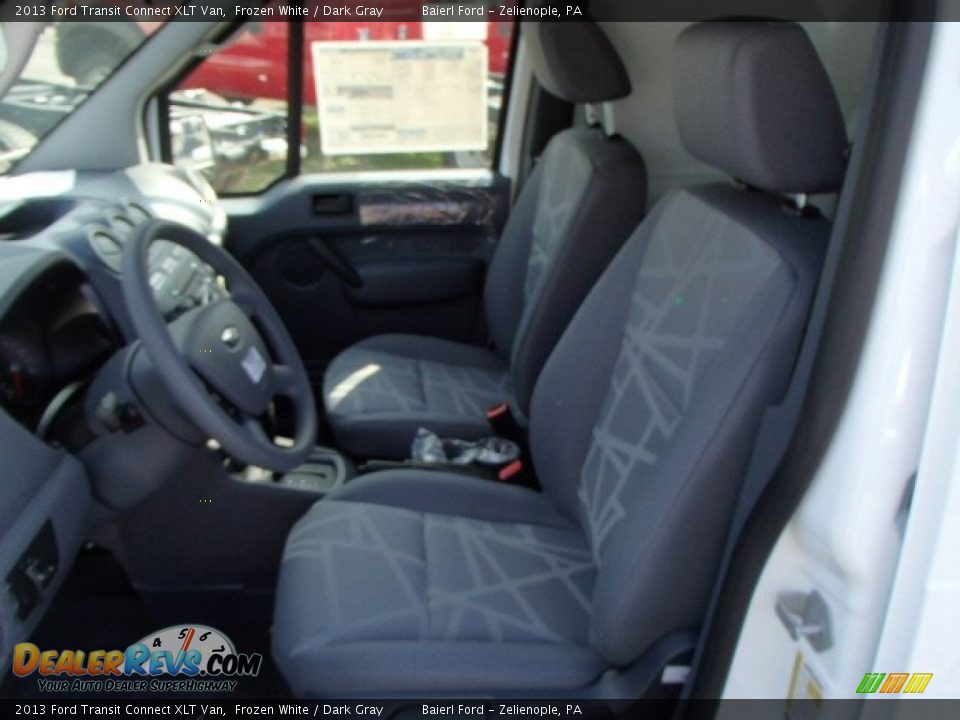 2013 Ford Transit Connect XLT Van Frozen White / Dark Gray Photo #13