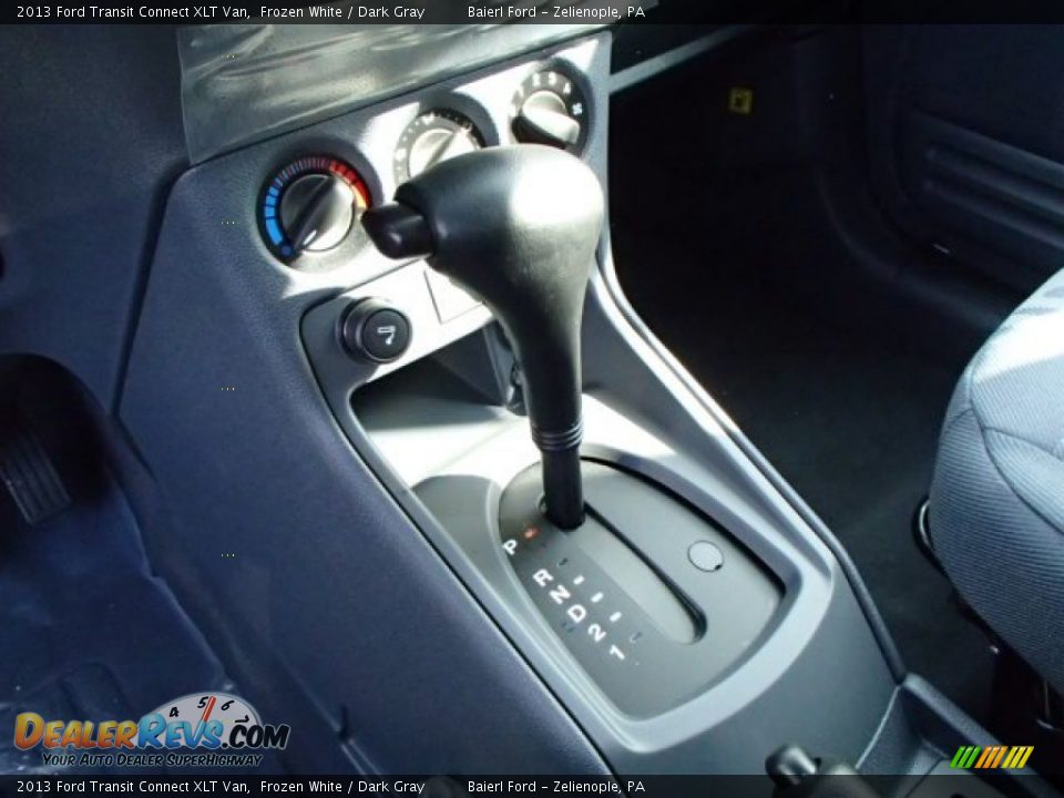 2013 Ford Transit Connect XLT Van Frozen White / Dark Gray Photo #16