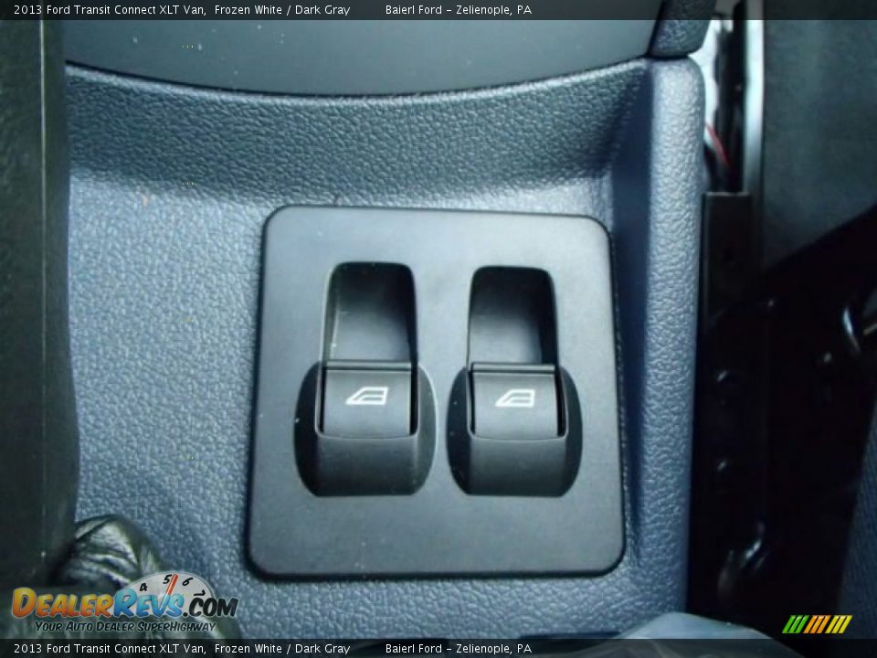 2013 Ford Transit Connect XLT Van Frozen White / Dark Gray Photo #17