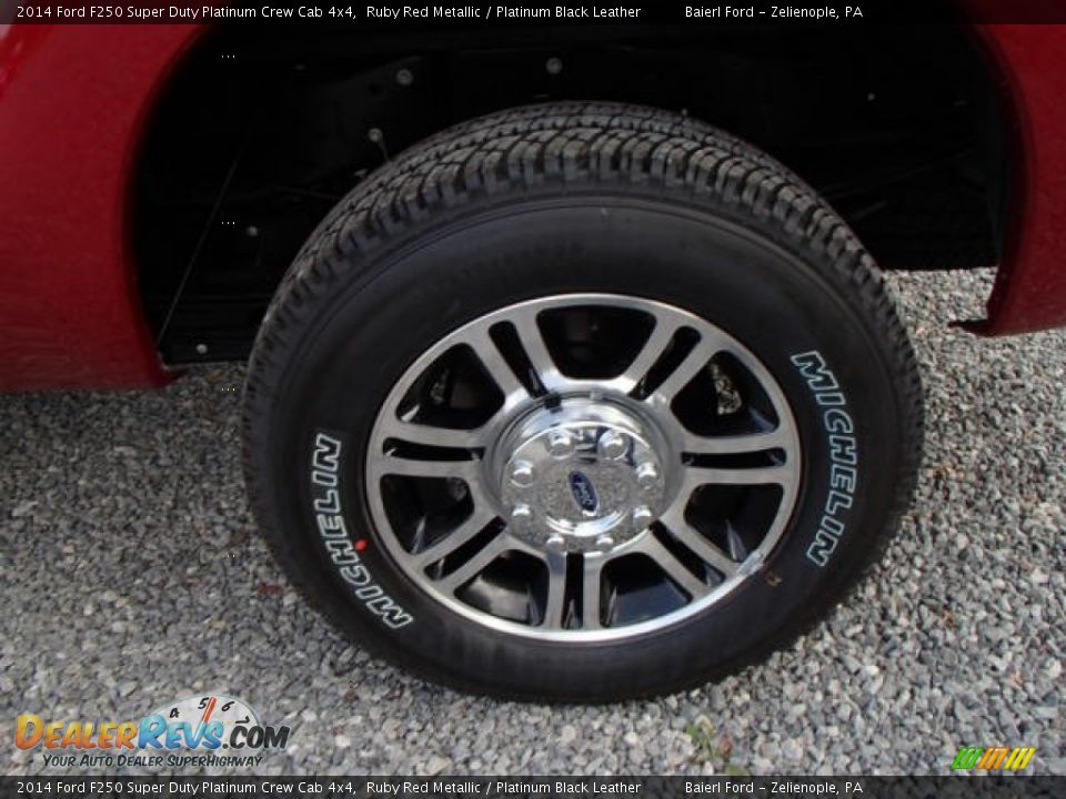 2014 Ford F250 Super Duty Platinum Crew Cab 4x4 Wheel Photo #9