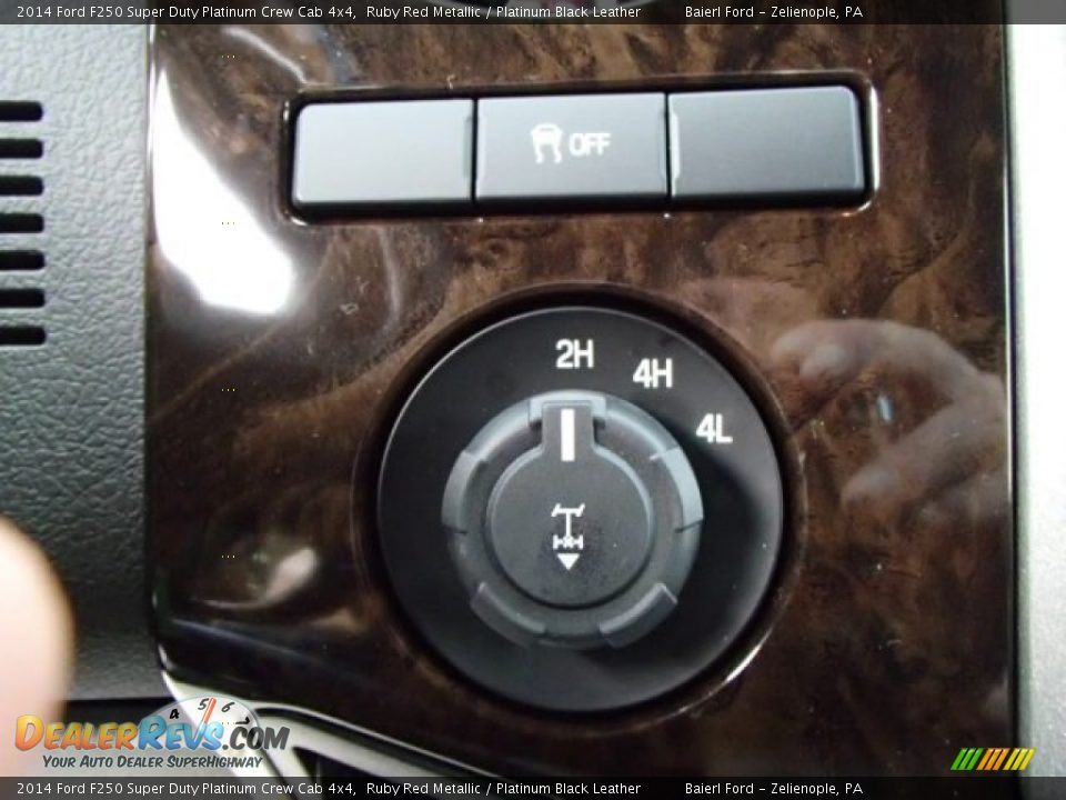 Controls of 2014 Ford F250 Super Duty Platinum Crew Cab 4x4 Photo #16