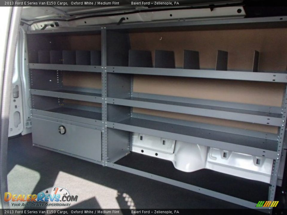 2013 Ford E Series Van E150 Cargo Oxford White / Medium Flint Photo #11
