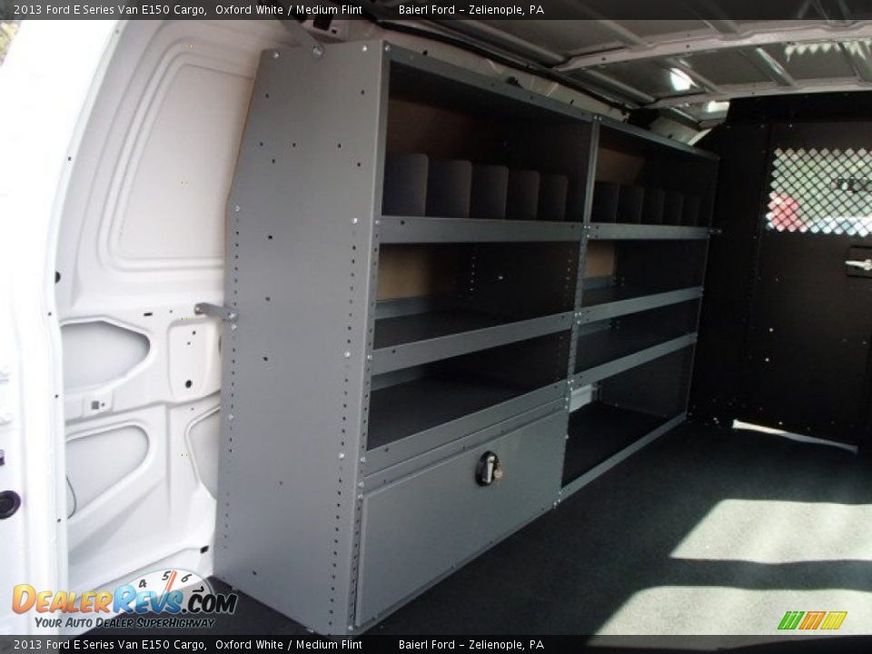 2013 Ford E Series Van E150 Cargo Oxford White / Medium Flint Photo #12