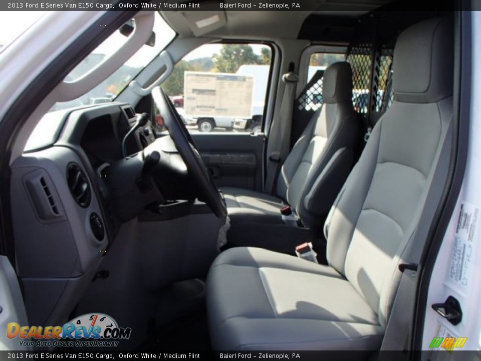 2013 Ford E Series Van E150 Cargo Oxford White / Medium Flint Photo #14