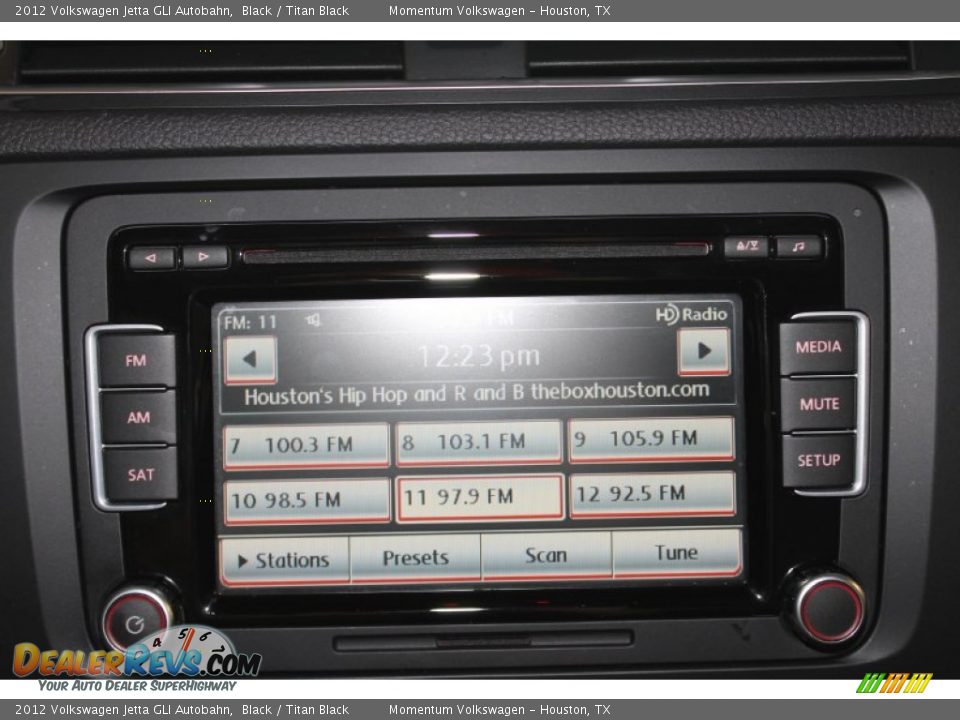 2012 Volkswagen Jetta GLI Autobahn Black / Titan Black Photo #19