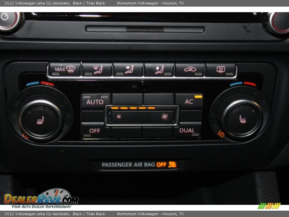 2012 Volkswagen Jetta GLI Autobahn Black / Titan Black Photo #22