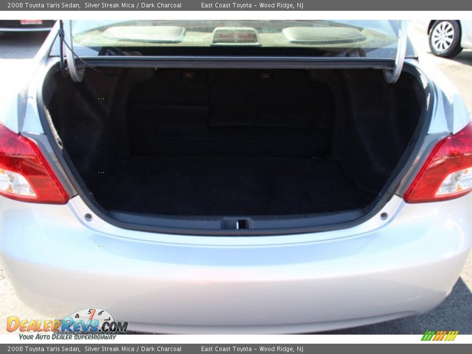 2008 Toyota Yaris Sedan Silver Streak Mica / Dark Charcoal Photo #14