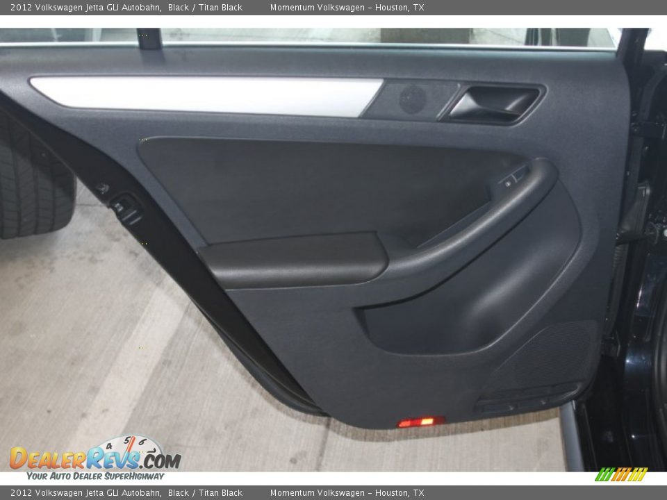 2012 Volkswagen Jetta GLI Autobahn Black / Titan Black Photo #26