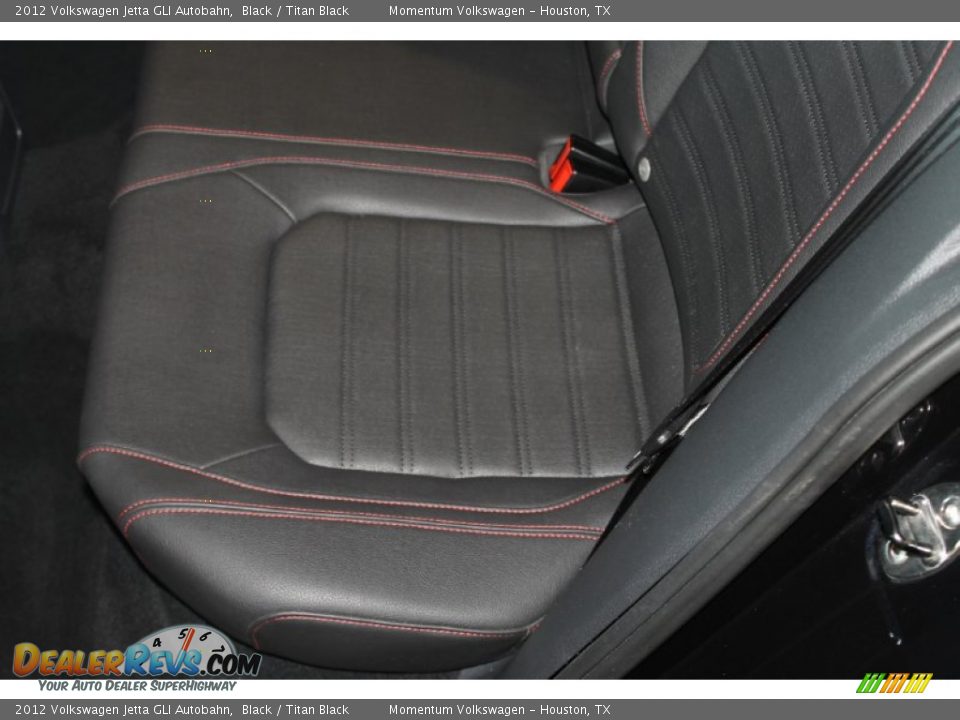 2012 Volkswagen Jetta GLI Autobahn Black / Titan Black Photo #27