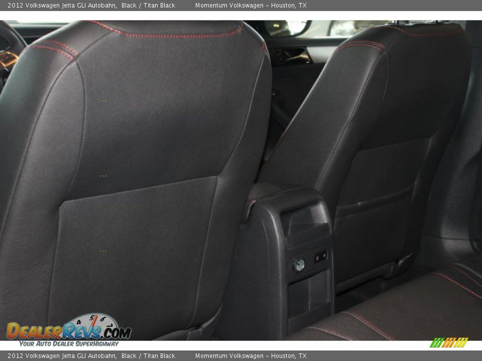 2012 Volkswagen Jetta GLI Autobahn Black / Titan Black Photo #28