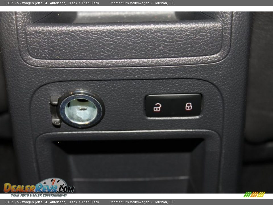 2012 Volkswagen Jetta GLI Autobahn Black / Titan Black Photo #29