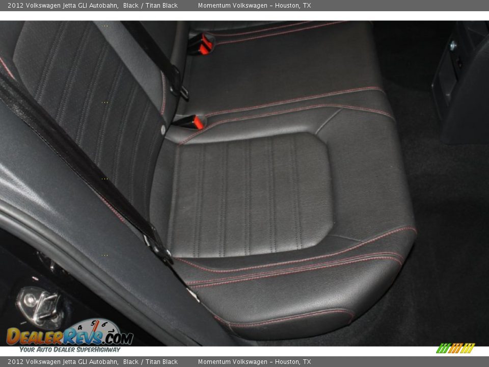 2012 Volkswagen Jetta GLI Autobahn Black / Titan Black Photo #33