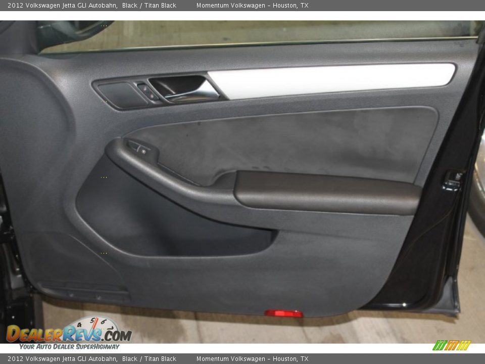 2012 Volkswagen Jetta GLI Autobahn Black / Titan Black Photo #34