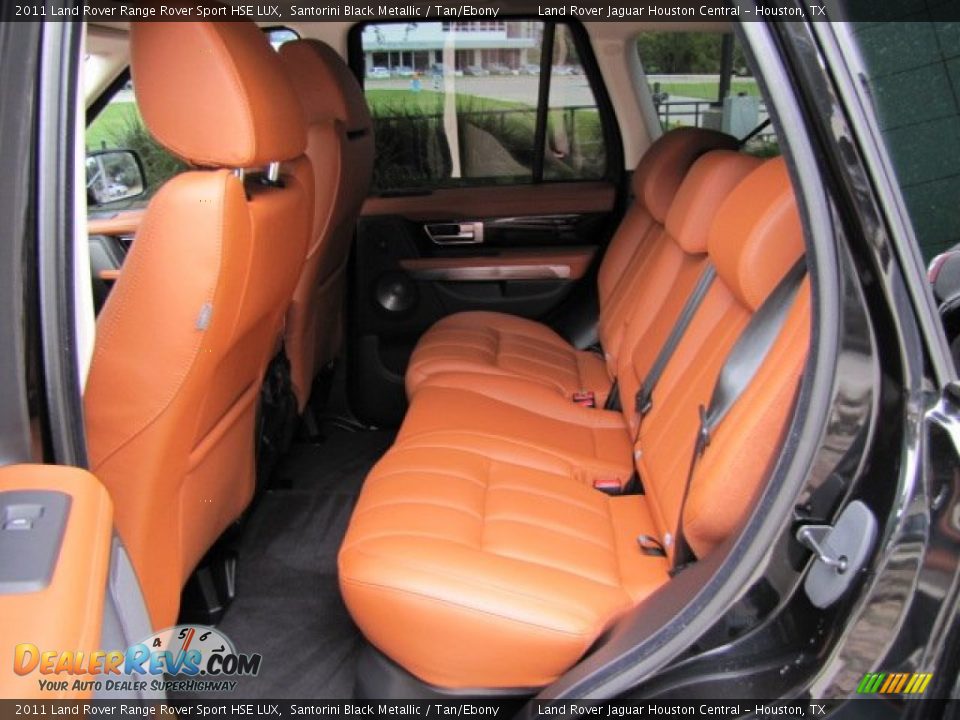 2011 Land Rover Range Rover Sport HSE LUX Santorini Black Metallic / Tan/Ebony Photo #4