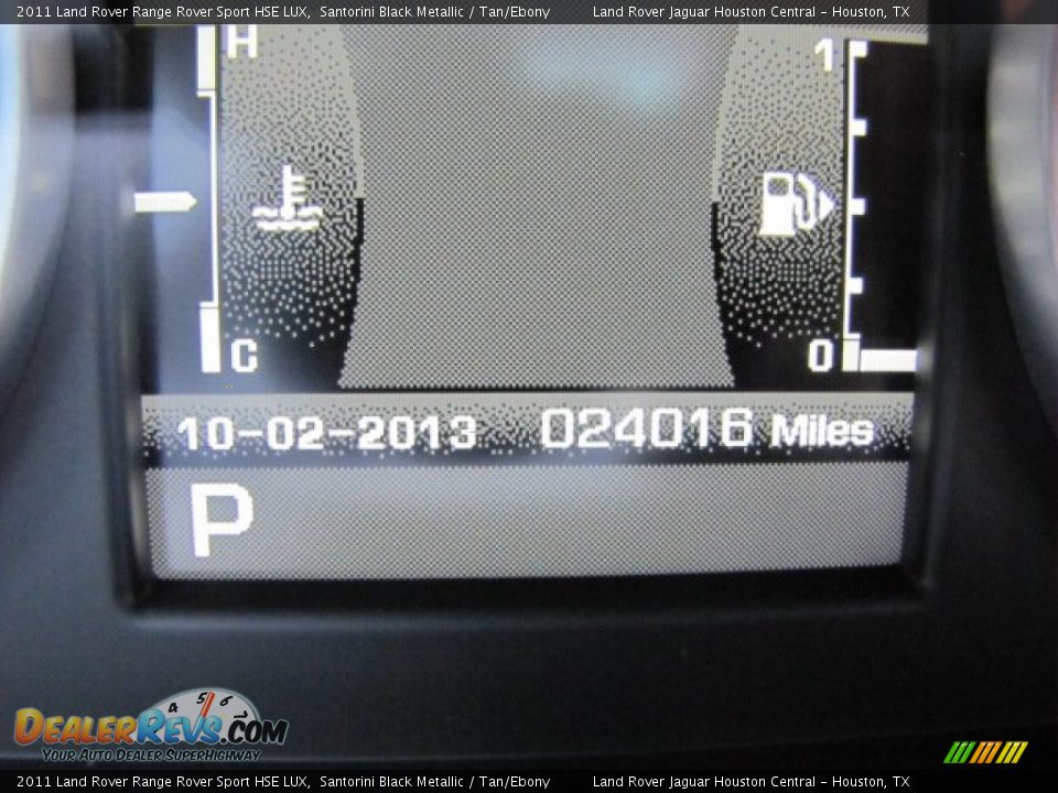 2011 Land Rover Range Rover Sport HSE LUX Santorini Black Metallic / Tan/Ebony Photo #17