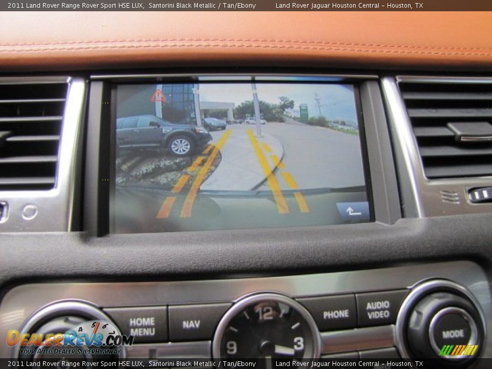 2011 Land Rover Range Rover Sport HSE LUX Santorini Black Metallic / Tan/Ebony Photo #21