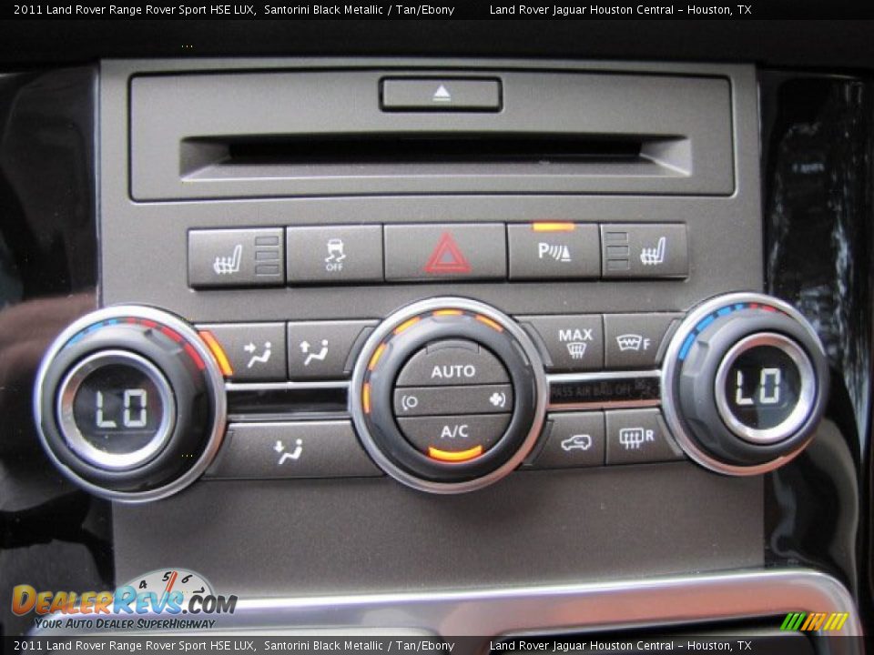 2011 Land Rover Range Rover Sport HSE LUX Santorini Black Metallic / Tan/Ebony Photo #23