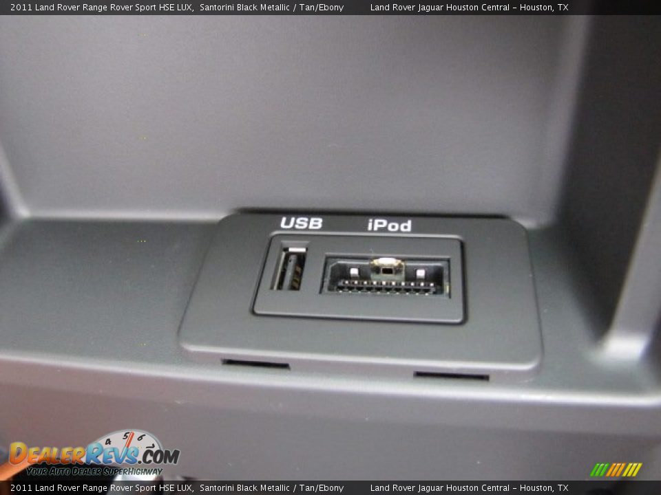 2011 Land Rover Range Rover Sport HSE LUX Santorini Black Metallic / Tan/Ebony Photo #24