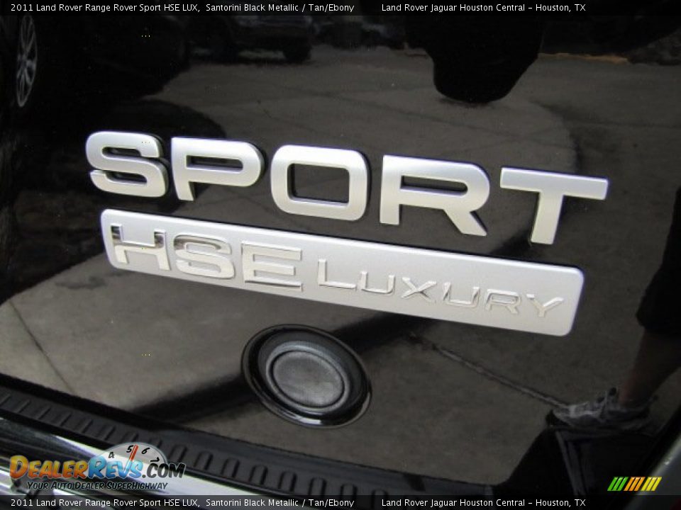 2011 Land Rover Range Rover Sport HSE LUX Santorini Black Metallic / Tan/Ebony Photo #25