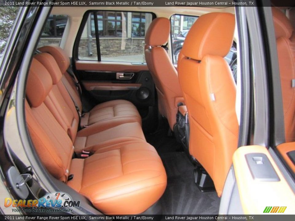 2011 Land Rover Range Rover Sport HSE LUX Santorini Black Metallic / Tan/Ebony Photo #28