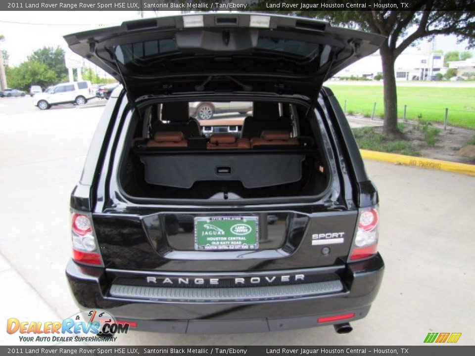 2011 Land Rover Range Rover Sport HSE LUX Santorini Black Metallic / Tan/Ebony Photo #30